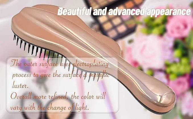 WYNK Detangling Hairbrush Detangler 2 Pack for Adults & Kids, Iridescent