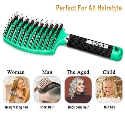 Detangling Brush for Women & Kids, Wet & Dry Hair, All Hair Types