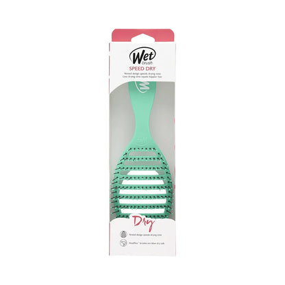 Wet Brush Speed Dry Hair Brush, Orange Crush (Summer Quencher) - Vented Design & Soft HeatFlex Bristles Are Blow Dry Safe - Ergonomic Handle Manages Tangles - Pain-Free Hair Accessories