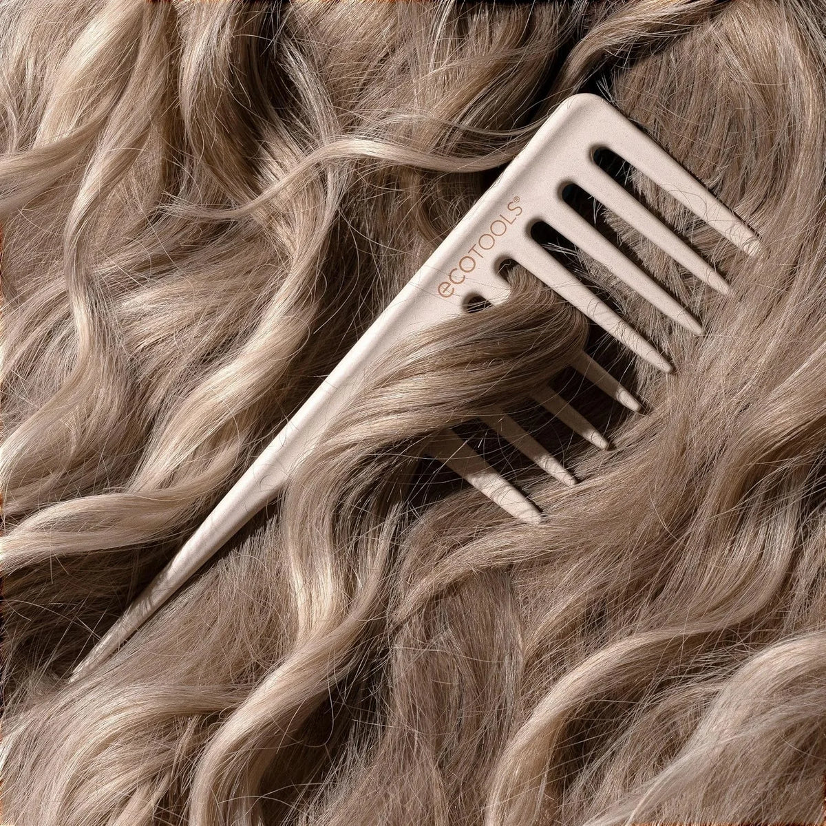 EcoTools Slick Back Hairbrush, Small Brush for Ponytail or Bun, 1 Count