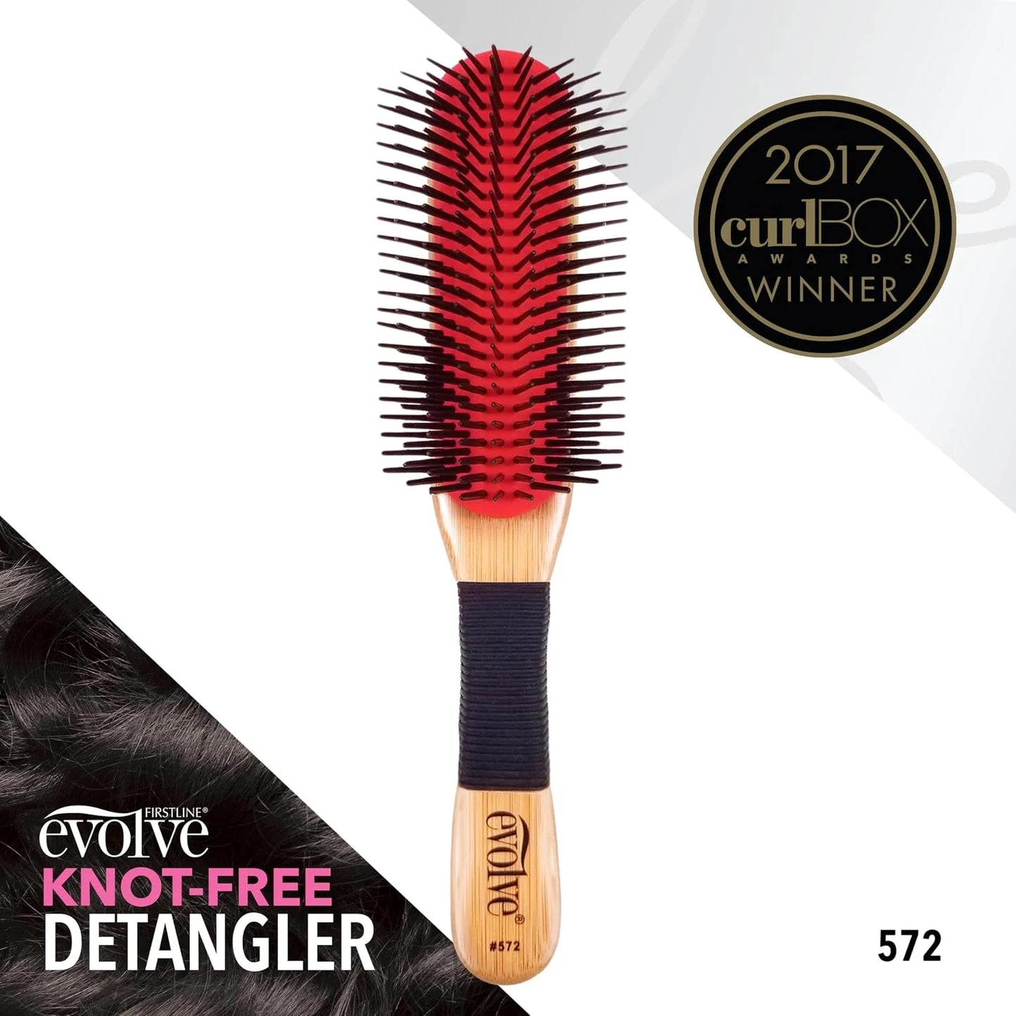 Evolve Knot Free Detangler Brush