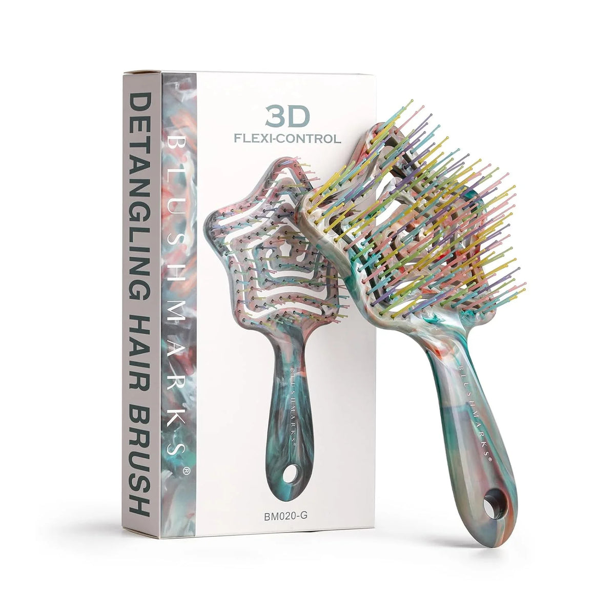 Detangling Wet Hair Brush for Thin or Straight Hair Wet or Dry,Star