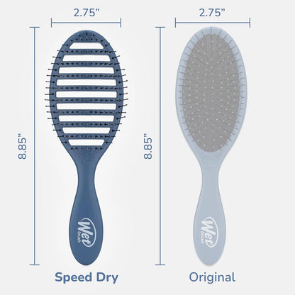Wet Brush Speed Dry Hair Brush, Orange Crush (Summer Quencher) - Vented Design & Soft HeatFlex Bristles Are Blow Dry Safe - Ergonomic Handle Manages Tangles - Pain-Free Hair Accessories