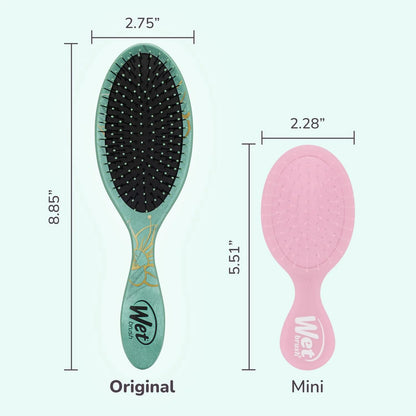 Wet Brush Disney Original Hair Detangler, Cinderella (Elegant Princess), Ultra-Soft IntelliFlex Bristles, Detangling Brush Glides Through Tangles (Wet Dry & Damaged Hair), Women & Men
