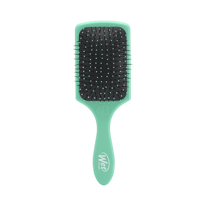 Wet Brush Refresh and Extend Paddle Detangler, Black, Detangling Brush with Infused Charcoal Ultra-Soft IntelliFlex Bristles For All Hair Types, Removes Dirt, Excess Oils & Impurities