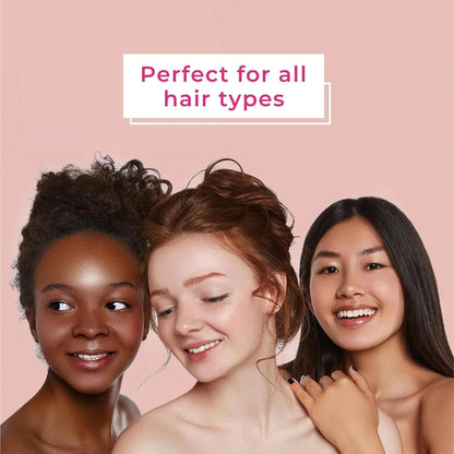 Ninabella Detangler Brush - No Tangle Hair Brush for Women, Fine, Thick and Long Hair - Hairbrush for Wet and Dry Hair, Gentle on the Scalp - Light Blue