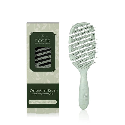 Detangler Hairbrush, Soft Bristle Detangling Brush,Quick Smoothing(Natural)