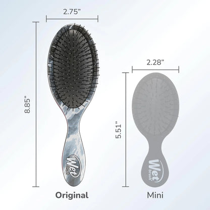 Wet Brush Original Detangler Hair Brush, Hipster Sketch, Ultra-Soft IntelliFlex Bristles, Detangling Bristles Glide Through Tangles (Wet & Dry Hair), Women & Men