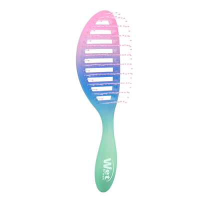 Wet Brush Speed Dry Hair Brush, Orange Crush (Summer Quencher) - Vented Design & Soft HeatFlex Bristles Are Blow Dry Safe - Ergonomic Handle Manages Tangles - Pain-Free Hair Accessories