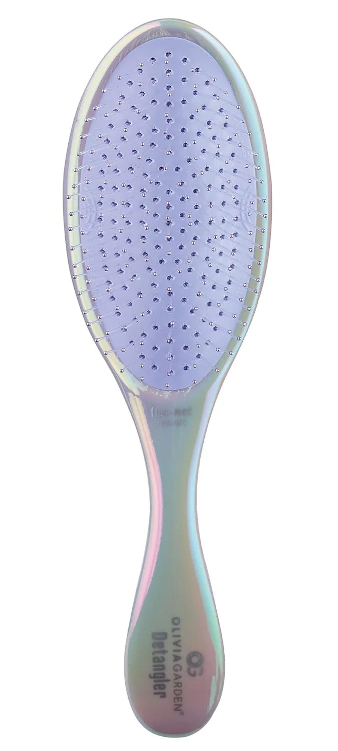 Olivia Garden Aurora Detangler Brush for Wet and Dry Fine to Medium Hair - Detangling Brush for Women, Men, Kids
