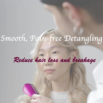 WYNK Detangling Hairbrush Detangler 2 Pack for Adults & Kids, Iridescent
