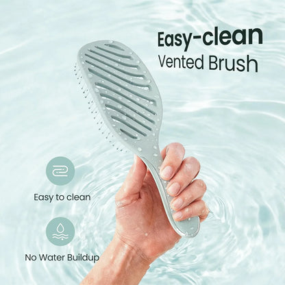 AIMIKE Detangler Paddle Hair Brush for Women & Fine Hair, Wet & Dry