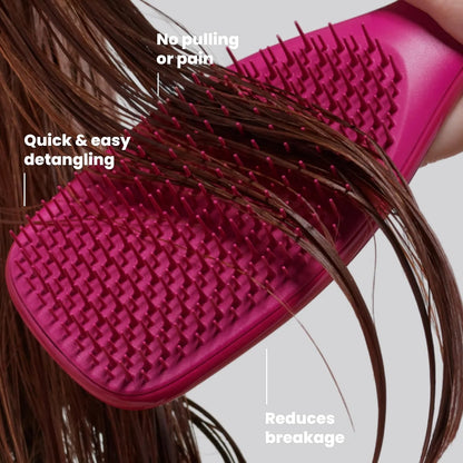 Tangle Teezer Ultimate Detangler Brush, Straight to Wavy, Millennial Pink