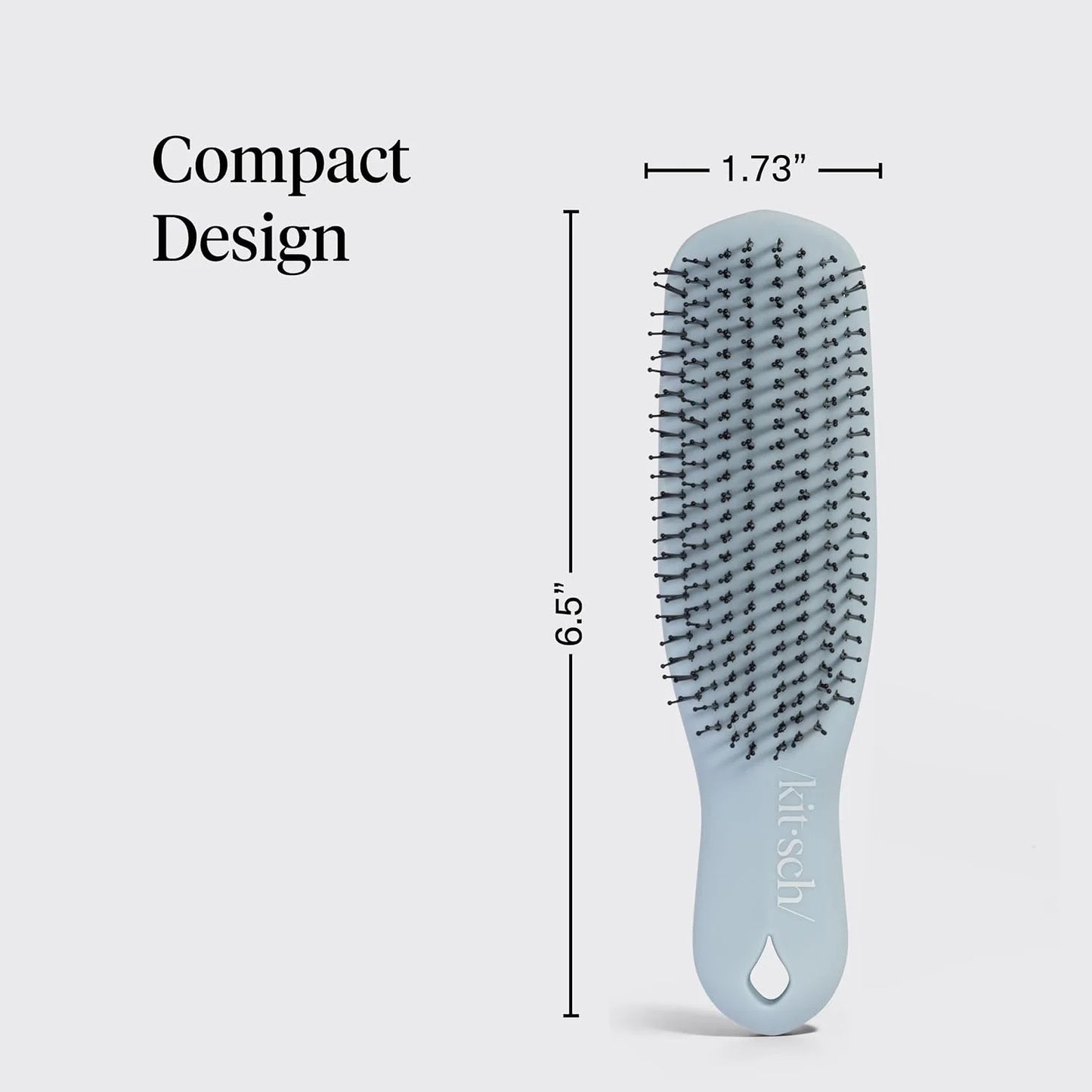 Kitsch Scalp Renewal Brush - Hairbrush Scalp Massager - Haze Blue