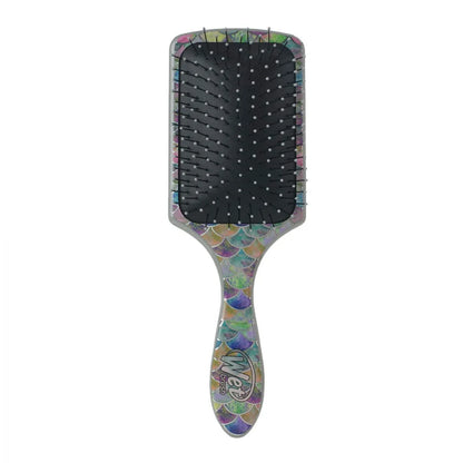Wet Brush Paddle Detangler Hair Brush, Mermaid Tail - Ultra-Soft IntelliFlex Bristles with AquaVent Design - Spread Hair Treatments Evenly - Pain-Free Hair Brush For Women, Men, Wet And Dry Hair