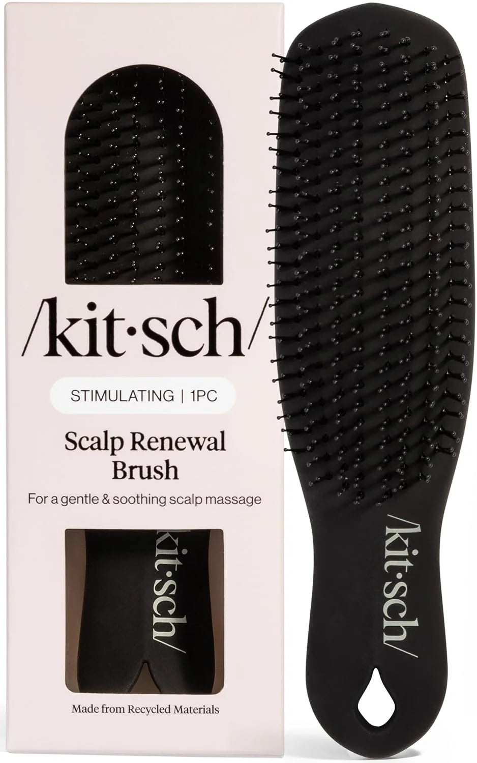 Kitsch Scalp Renewal Brush - Hairbrush Scalp Massager - Haze Blue