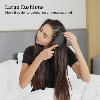 SHINLEA Detangling Brush for Curly Hair, Paddle Detangler Brush for Blow Drying, Wet Dry Hair Brush for Thick Wavy Fine Hair, Soft Nylon Bristle Hairbrush for Women Men Kids
