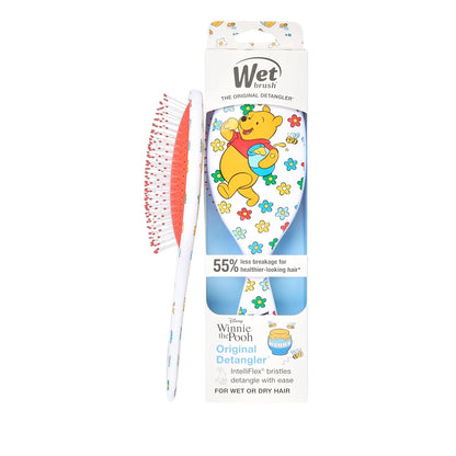 Wet Brush Original Detangling Hair Brush, Hello Disney Daisy Duck - Ultra-Soft IntelliFlex Bristles - Detangler Brush Glide Through Tangles With Ease For All - For Women, Men, Wet & Dry Hair