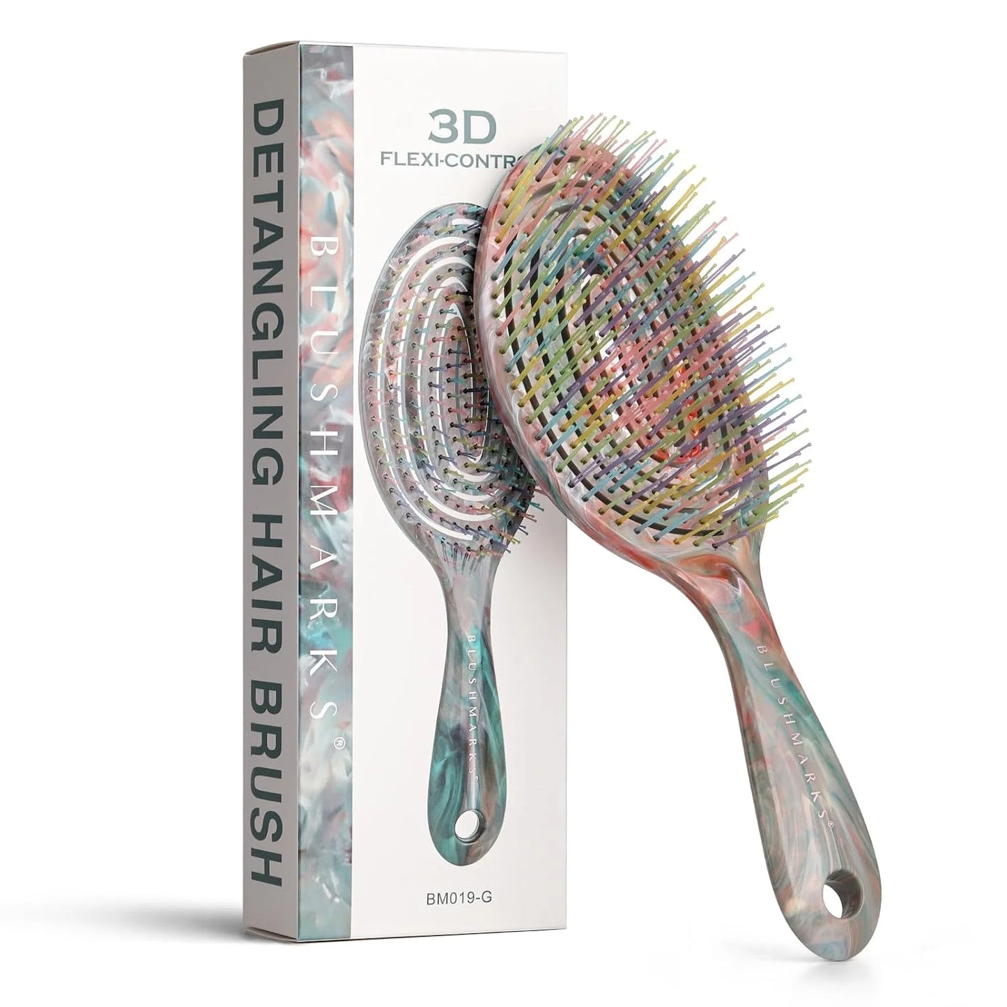 Detangling Wet Hair Brush for Thin or Straight Hair Wet or Dry,Star