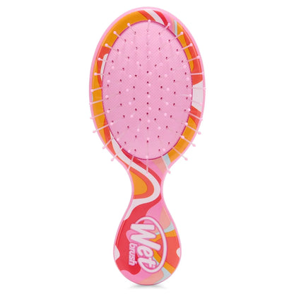 Wet Brush Mini Detangler Hair Brush, Rays (Sun Days), Detangling Travel Hairbrush, Ultra-Soft IntelliFlex Bristles Glide Through Tangles with Ease, Pain-Free, All Hair Types
