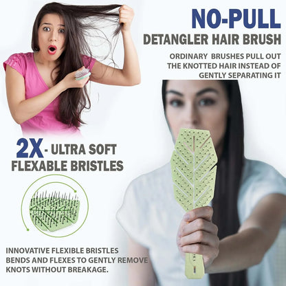 Fiora Naturals Detangling Hair Brush for Women, Detangler Hair Brush, Pink