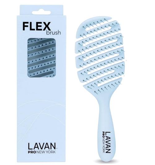Flex Detangling Hair Brush (BABY BLUE)