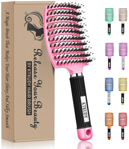 Detangling Brush for Women & Kids, Wet & Dry Hair, All Hair Types