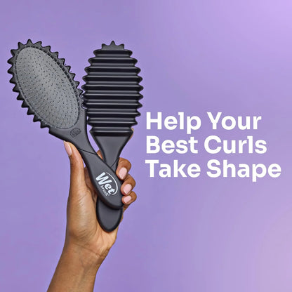 Wet Brush Curl Shaper Detangler Brush, Pink, Made for Women, Men & Kids