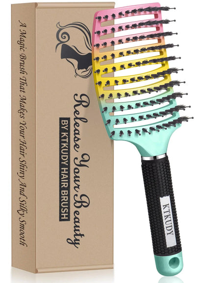 Detangling Brush for Women & Kids, Wet & Dry Hair, All Hair Types