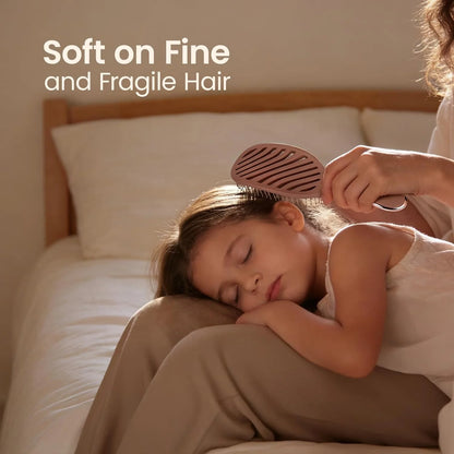 AIMIKE Detangler Paddle Hair Brush for Women & Fine Hair, Wet & Dry