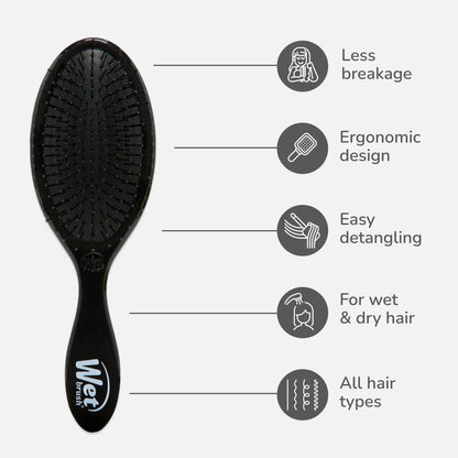 Wet Brush Original Detangler Hair Brush,Amazon Exclusive Aqua-Ultra-Soft IntelliFlex Bristles-Detangling Hairbrush Glides Through Tangles-All_Hair Types(Wet&Dry Hair)-Women & Men,2 Count (Pack of 12)