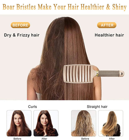 Detangling Brush for Women & Kids, Wet & Dry Hair, All Hair Types