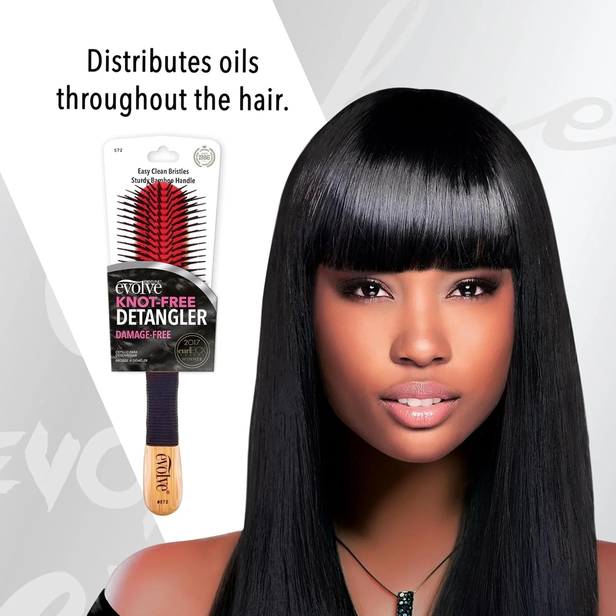 Evolve Knot Free Detangler Brush