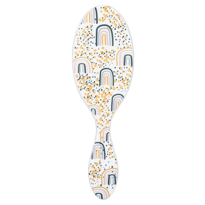 Wet Brush Kids Detangler Hair Brushes - Chevron - Midi Detangling Brush with Ultra-Soft IntelliFlex Bristles Glide Through Tangles with Ease - Pain-Free Comb for All Hair Types
