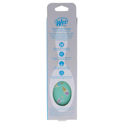 Wet Brush Kids Detangler Hair Brushes - Chevron - Midi Detangling Brush with Ultra-Soft IntelliFlex Bristles Glide Through Tangles with Ease - Pain-Free Comb for All Hair Types