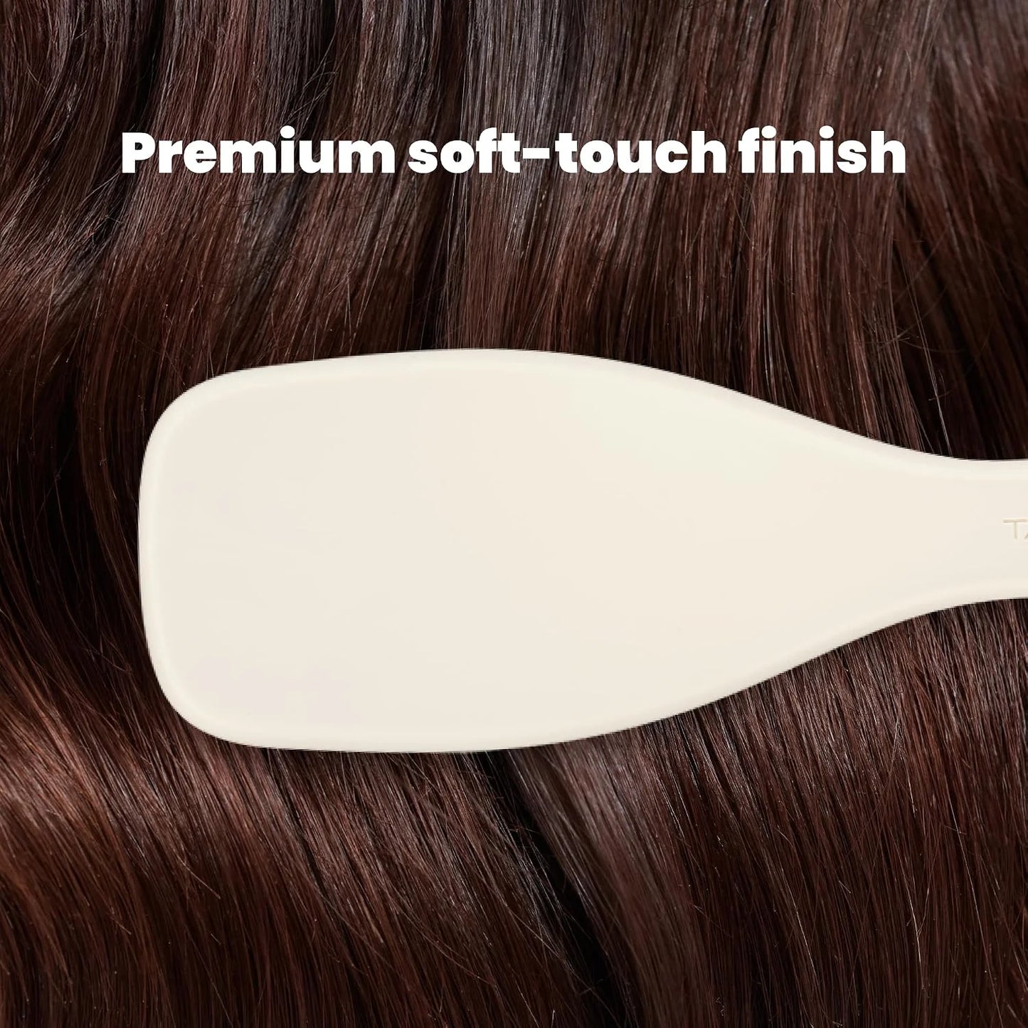 Tangle Teezer Matte Ultimate Detangler Brush, Straight to Curly, Cream