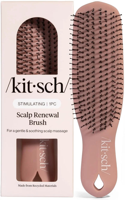 Kitsch Scalp Renewal Brush - Hairbrush Scalp Massager - Haze Blue