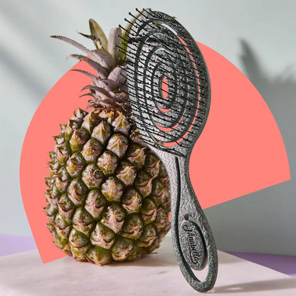 Ninabella Detangler Brush - No Tangle Hair Brush for Women, Fine, Thick and Long Hair - Hairbrush for Wet and Dry Hair, Gentle on the Scalp - Light Blue