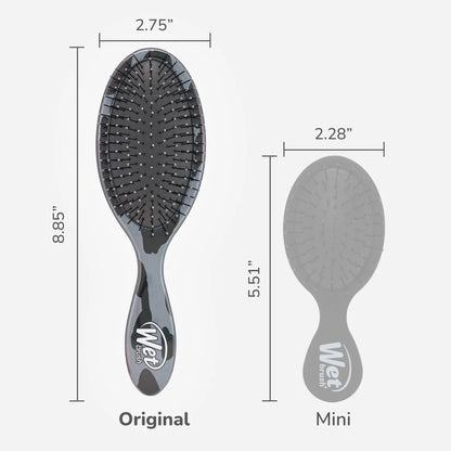 Wet Brush Original Detangler Hair Brush, Hipster Sketch, Ultra-Soft IntelliFlex Bristles, Detangling Bristles Glide Through Tangles (Wet & Dry Hair), Women & Men