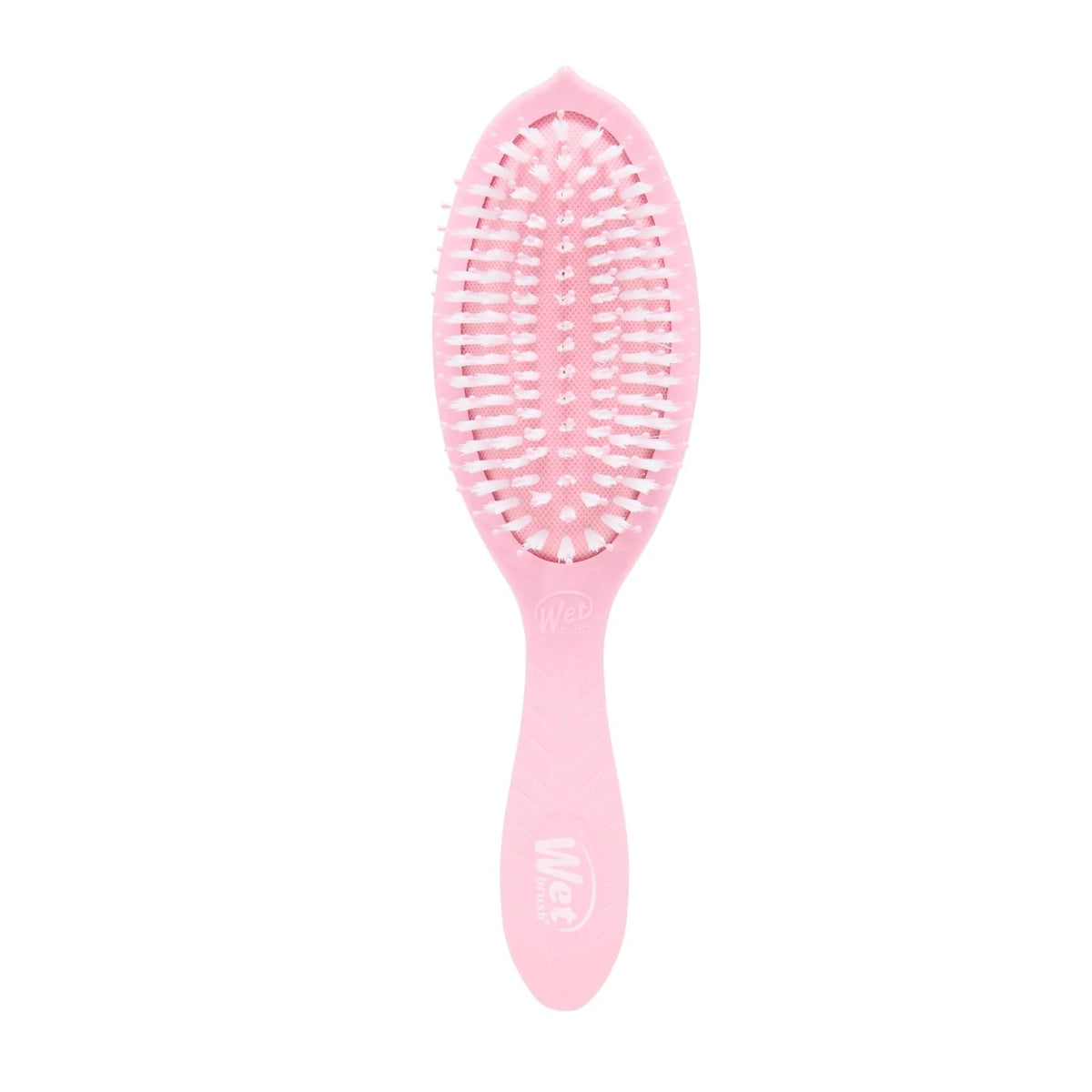 Wet Brush Go Green Coconut Oil Infused Detangling Hair Brush - Pain-Free Ultra-Soft Detangler Bristles Glide Through Tangles with Ease - Protects Against Split Ends (Pack of 2)