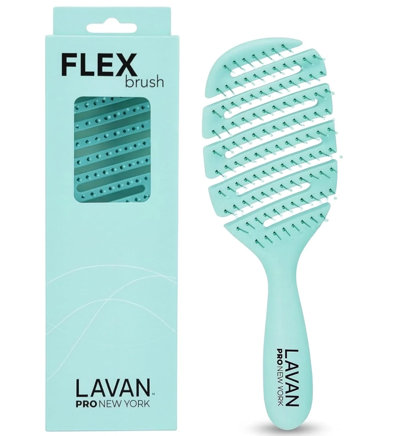 Flex Detangling Hair Brush (BABY BLUE)