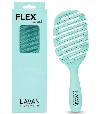 Flex Detangling Hair Brush (BABY BLUE)