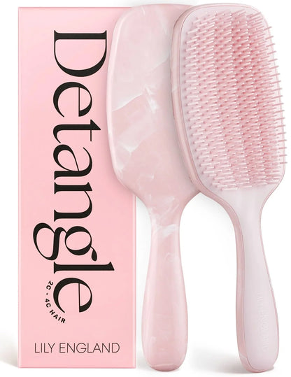 Lily England Detangler Hair Brush for Women for Curly Wet & Dry, Purple