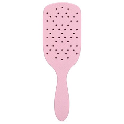 Wet Brush Go Green Thick Hair Paddle Detangling Brush, Green - Ultra-Soft IntelliFlex Bristles With AquaVent - Gently Loosens Knots While Minimizing Pain - Curly, Coarse, Long, Wet & Dry Hair