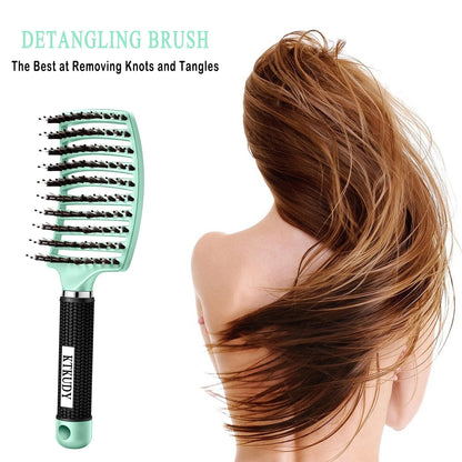 Detangling Brush for Women & Kids, Wet & Dry Hair, All Hair Types