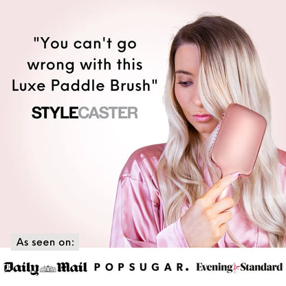 Lily England Paddle Hairbrush for Women - Blow-Drying Hair Brush, Rose
