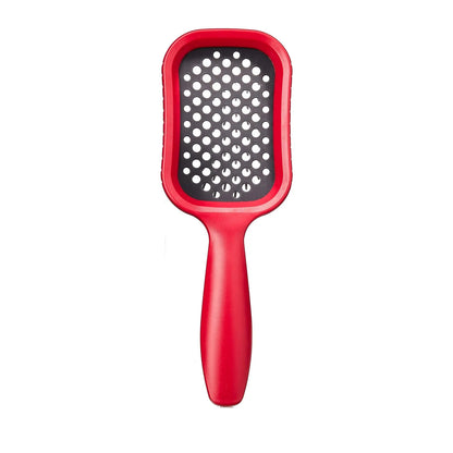 RED by Kiss Dry Vent Heat-Resistant Hair Brush, Detangling Fast Blow Drying for Wet Dry Curly Thick Straight Hair, Vented Detangler for Women Men Children Kids (Yellow)