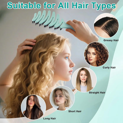 Natural Boar Bristle Hair Brush for Fine Hair - A Great Gift