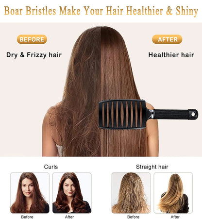Detangling Brush for Women & Kids, Wet & Dry Hair, All Hair Types