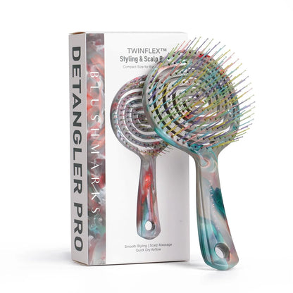 Detangling Wet Hair Brush for Thin or Straight Hair Wet or Dry,Star